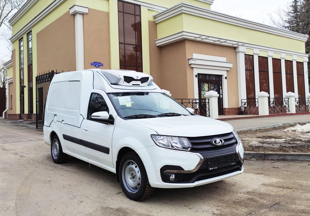 Фургон рефрижератор на базе Lada Largus Kub