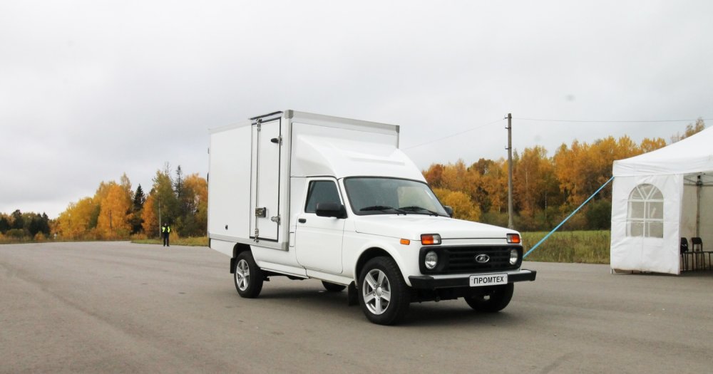 Промтоварный фургон на базе Lada Niva Legend Prima